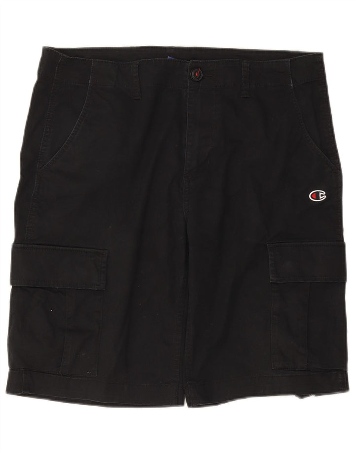 CHAMPION Short Cargo Homme IT 50 Large W34 Noir