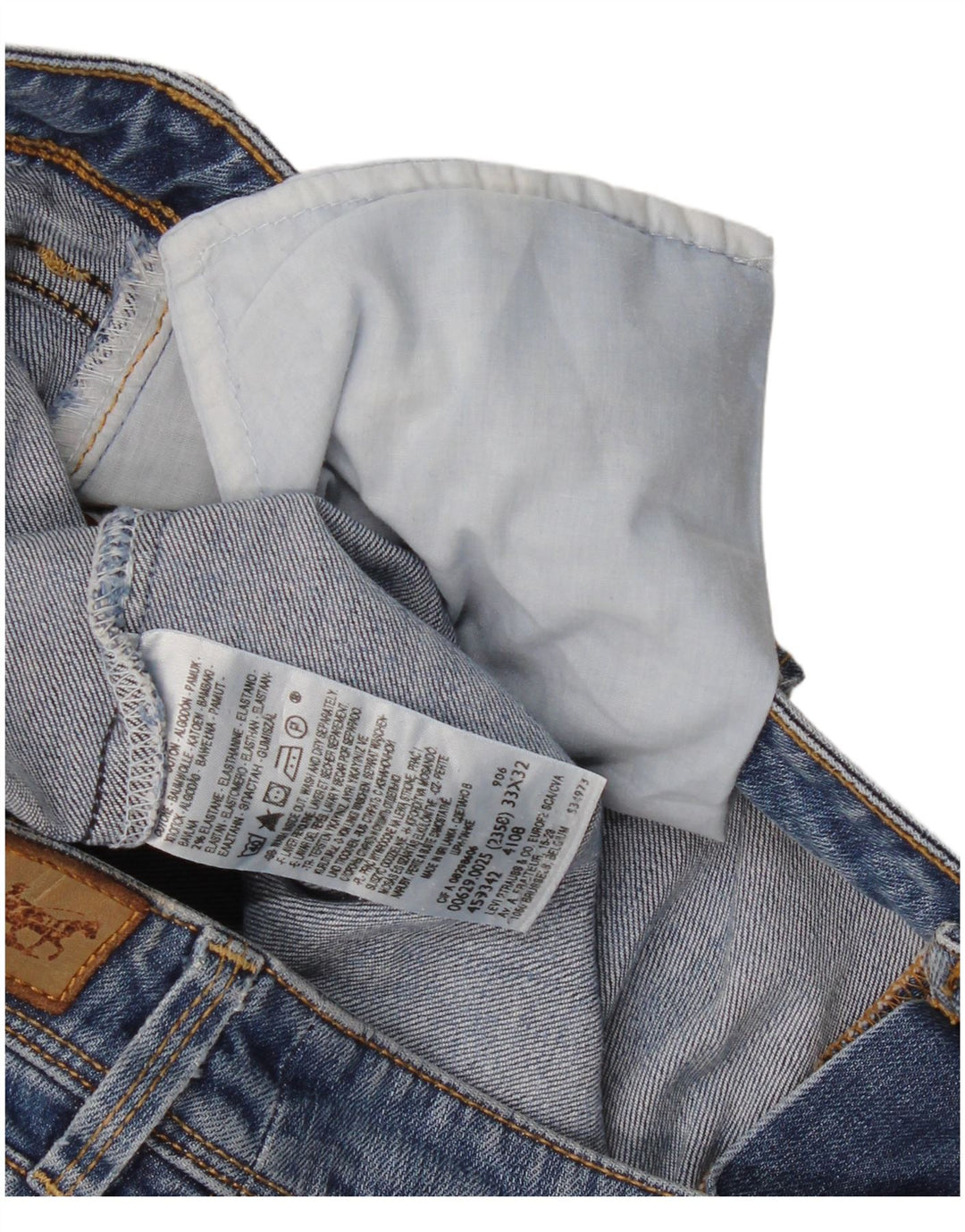 Levi's Jean Bootcut 629 Femme W33 L32 Bleu Coton