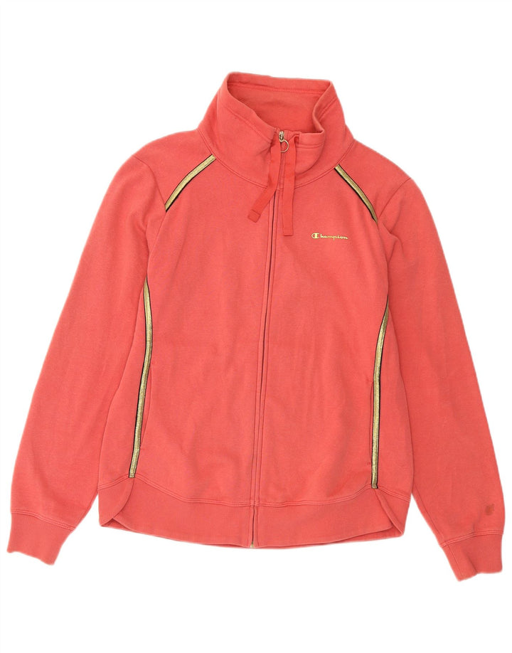 CHAMPION Veste de survêtement pour femme UK 10 Small Rose Coton
