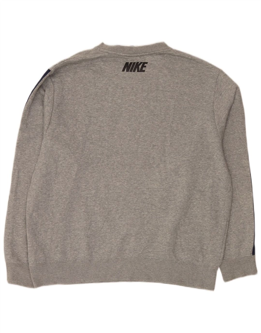 NIKE Sweat-shirt graphique pour homme XL Gris Coton