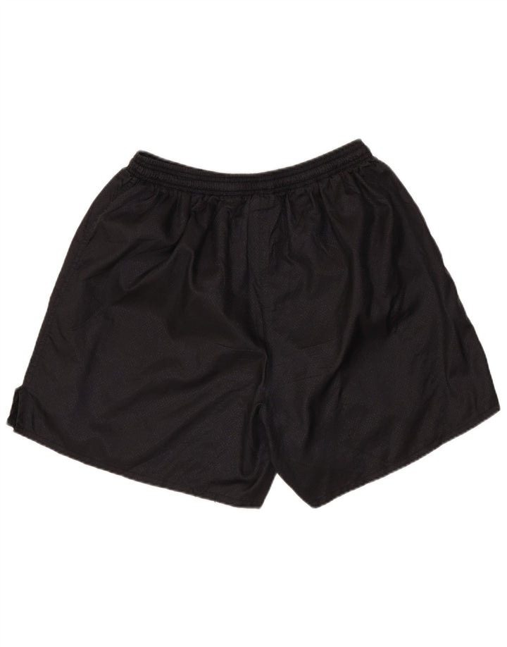 UMBRO Short de sport pour femme UK 12 Medium Noir Argyle/Diamond Nylon