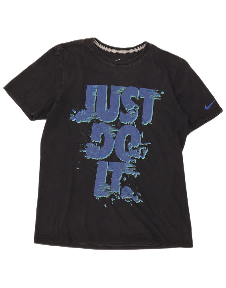 Nike Hommes Athletic Cut Graphic T-Shirt Haut Noir Moyen Coton
