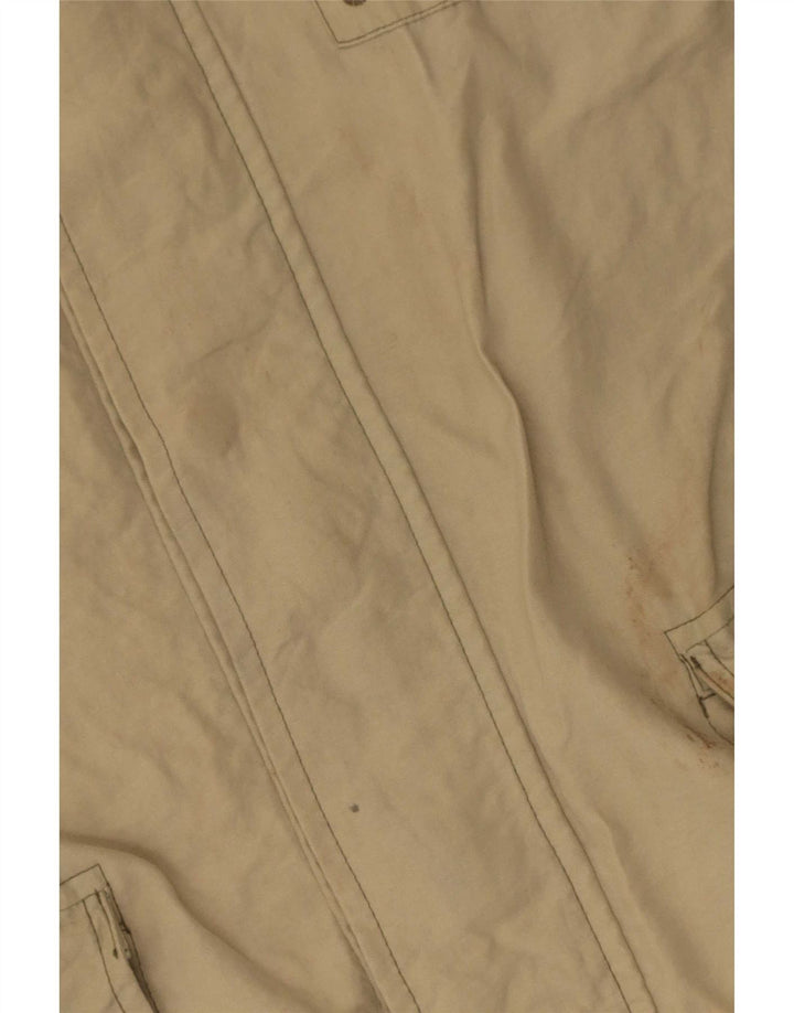 Gap Veste utilitaire à capuche pour homme UK 38 Beige moyen Polyester