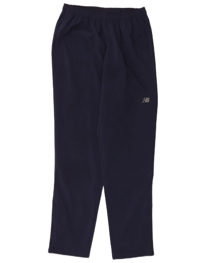 New Balance Pantalon De Survêtement Homme Bleu Marine Moyen Polyester