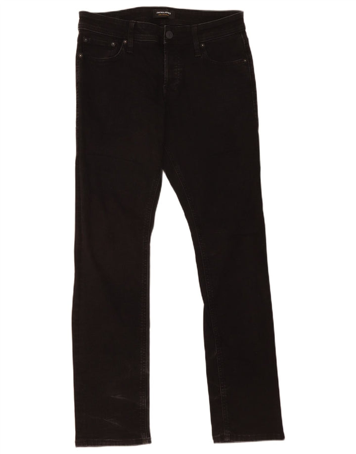 Jack & Jones Jean Slim Homme W30 L32 Noir Coton