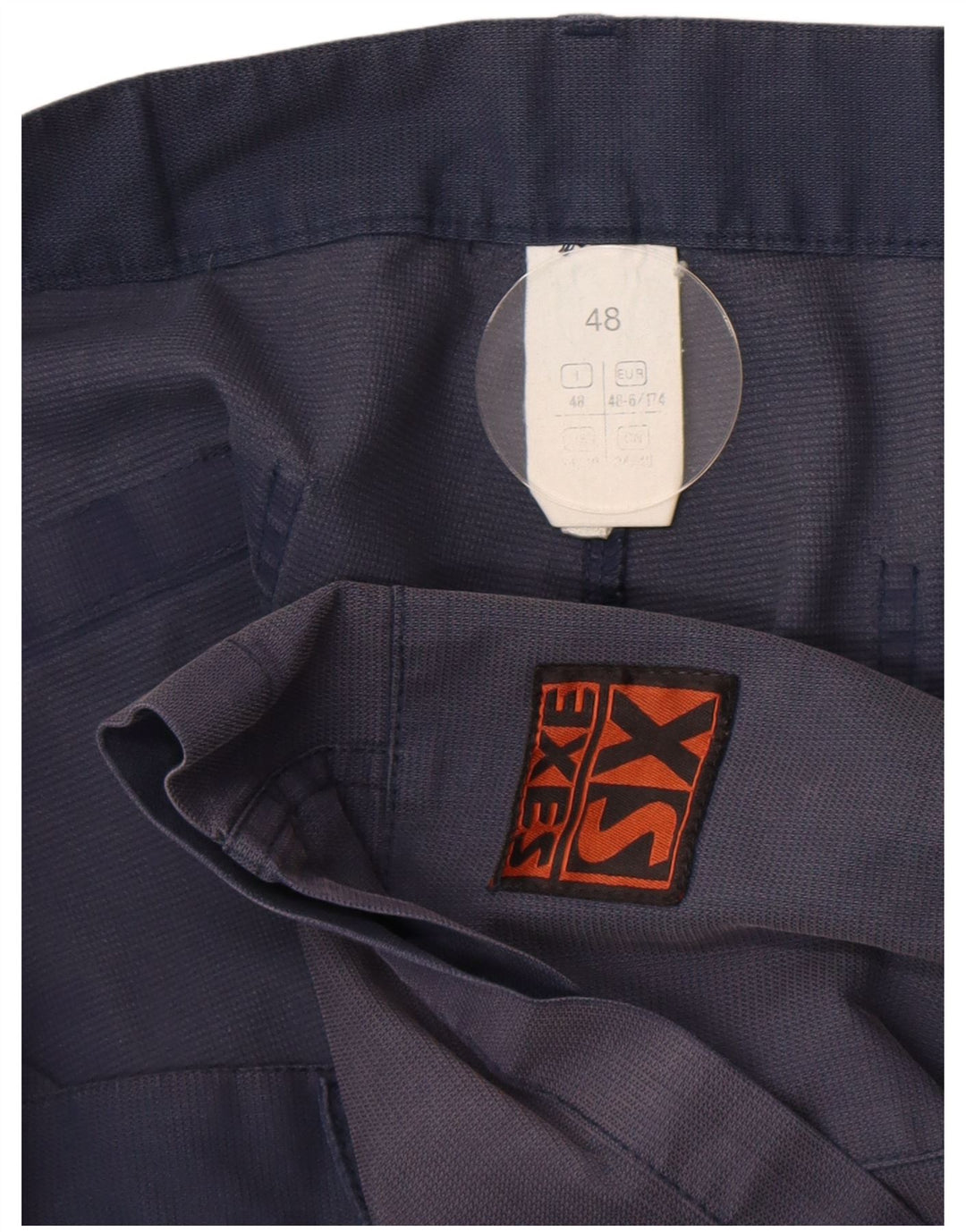 XS Exes Short cargo pour homme IT 48 Medium W38 Bleu marine