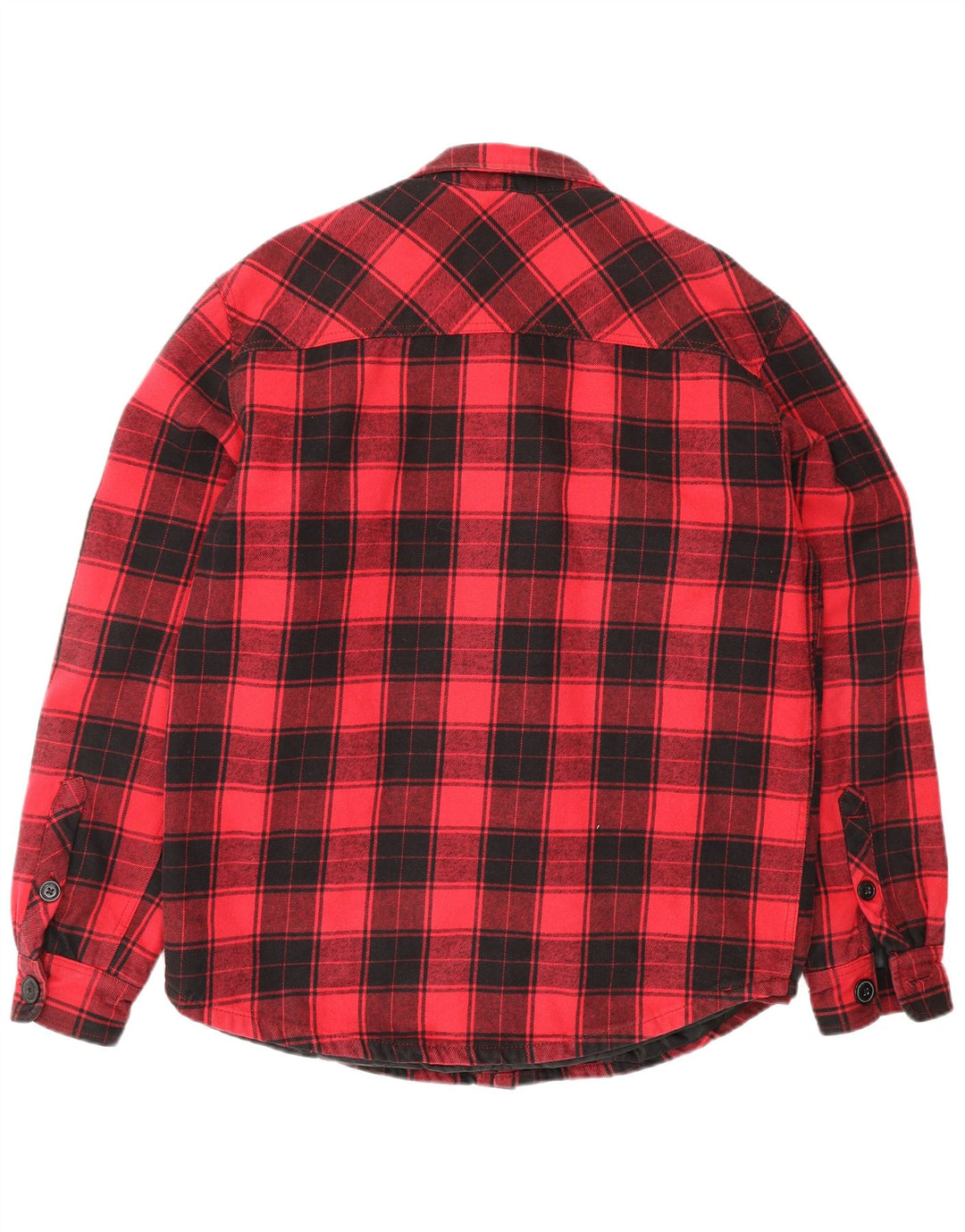 H&M Chemise en flanelle Lumberjack pour hommes, grands carreaux en coton rose