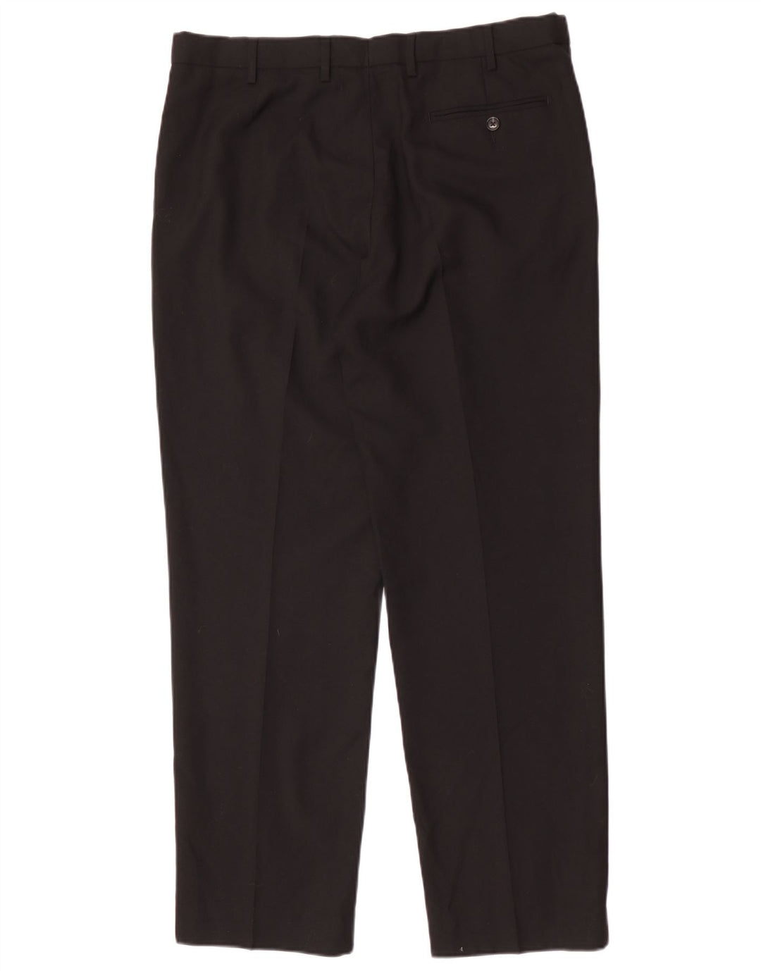 Marks & Spencer Pantalon de costume coupe classique pour homme W36 L31 laine noire