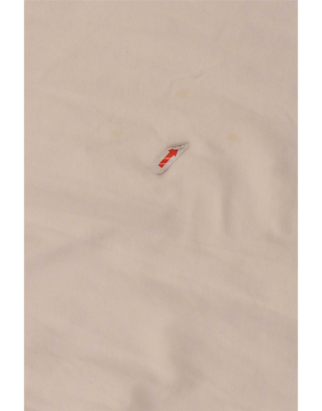 Ellesse Haut graphique à manches longues pour femme UK 10 Petit coton blanc