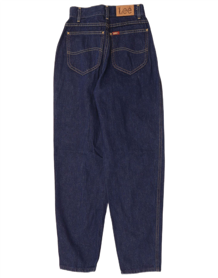 LEE Jean Fuselé Taille Haute Femme W22 L27 Bleu Marine
