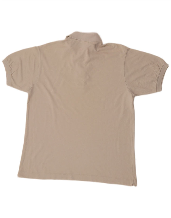 Lacoste Polo Homme Taille 4 Moyen Blanc Cassé Coton