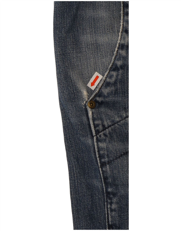 LEE Short en Jean Whizit W32 Homme Bleu Moyen Coton