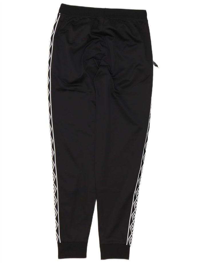 Umbro Pantalon de Survêtement Graphique Homme Joggers Petit Noir Polyester
