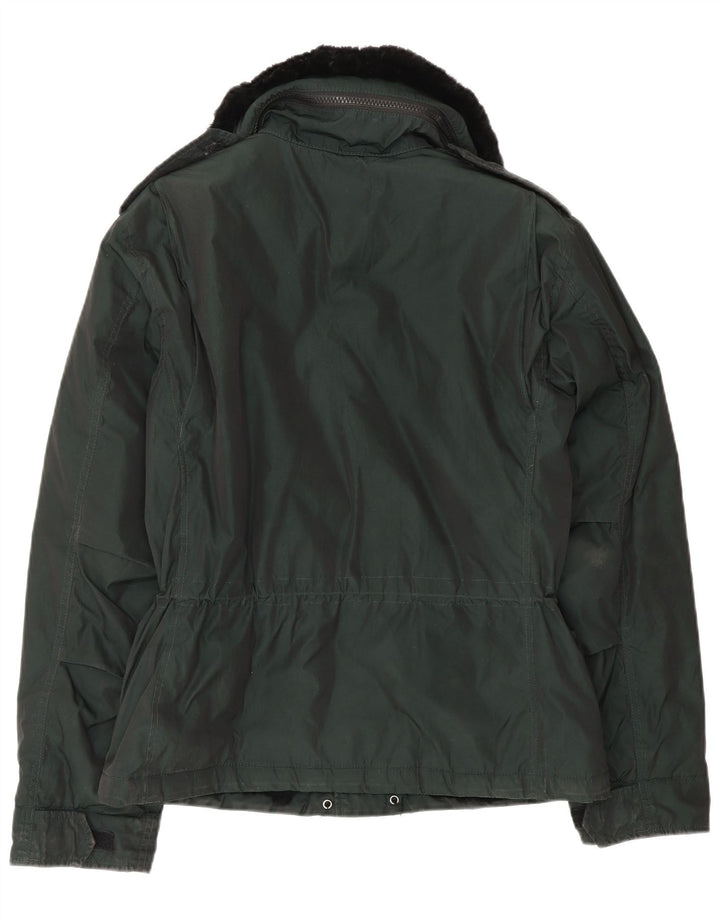 Aspesi Veste Militaire Homme UK 38 Vert Moyen Polyester Colorblock
