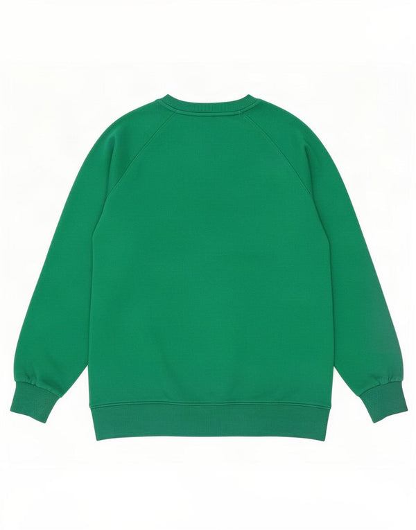 Tommy Hilfiger Sweat-shirt graphique pour homme en coton vert petit