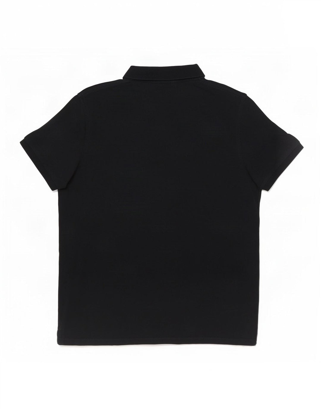 Gant Polo Graphique Homme Large Noir Coton