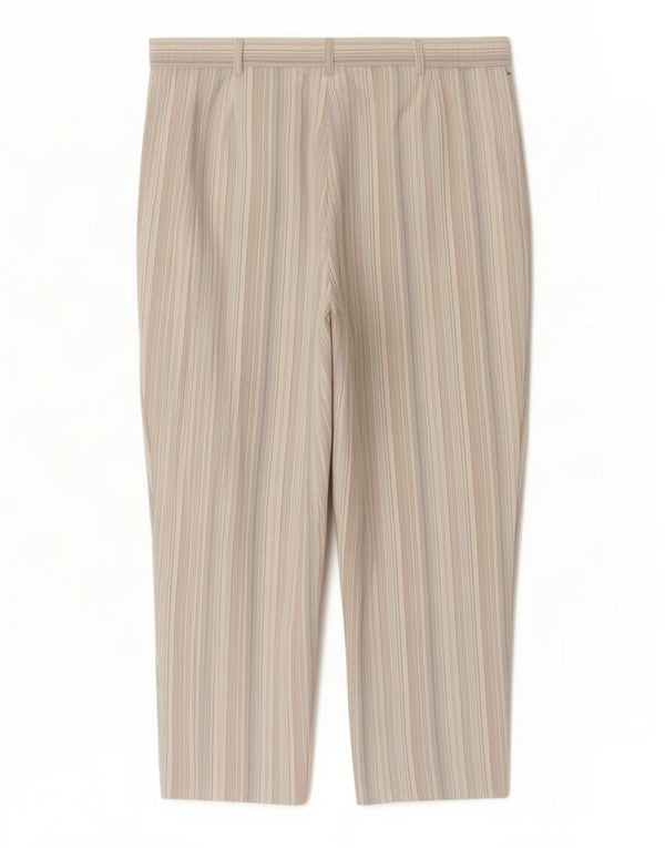 Marks & Spencer Pantalon court pour femme UK 16 Large W34 L23 Multicolore