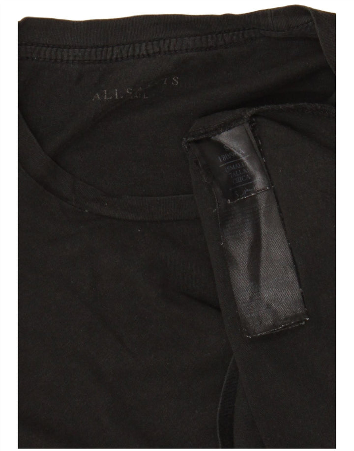 ALL SAINTS T-Shirt Homme Haut Petit Noir Coton