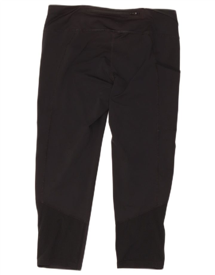 Nike Legging Capri Femme UK 14 Noir Moyen