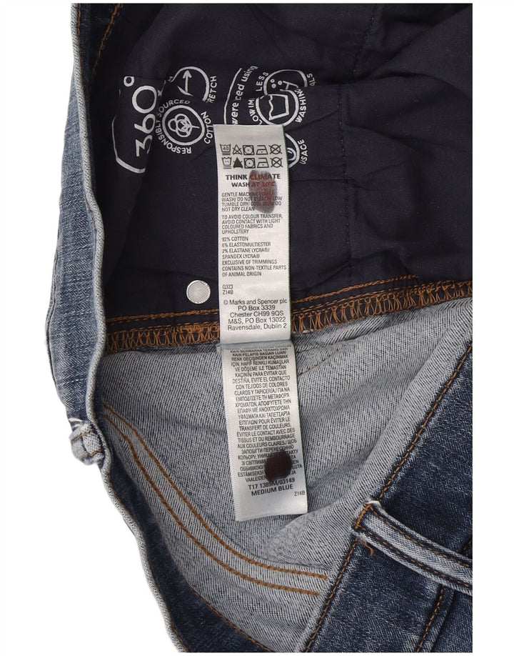 Marks & Spencer Jean droit homme W32 L29 bleu coton