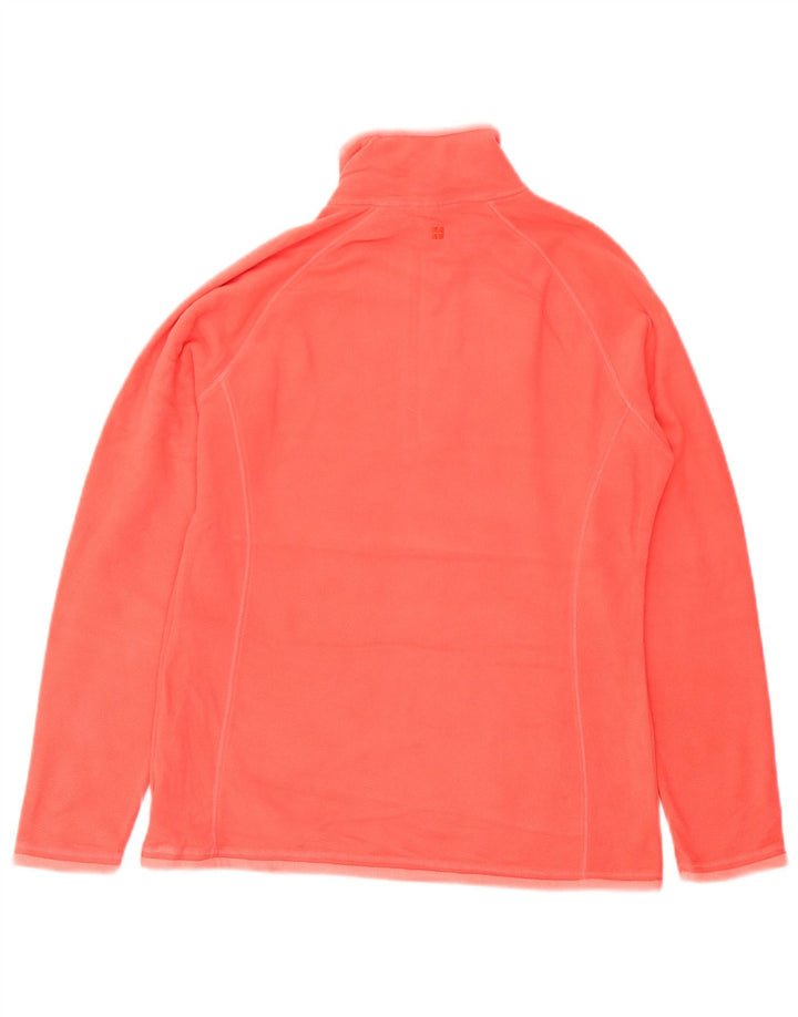 Mountain Warehouse Pull polaire à col zippé pour femme Orange moyen UK 12