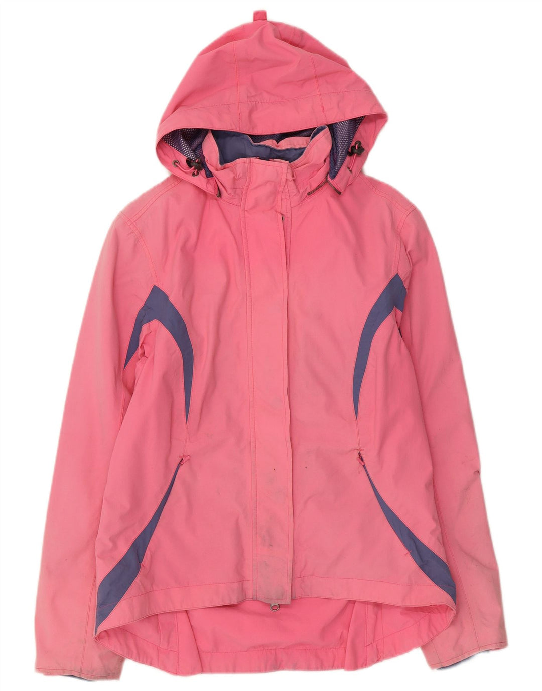 Musto Veste de pluie à capuche Signature pour femme UK 12 Rose moyen Colourblock