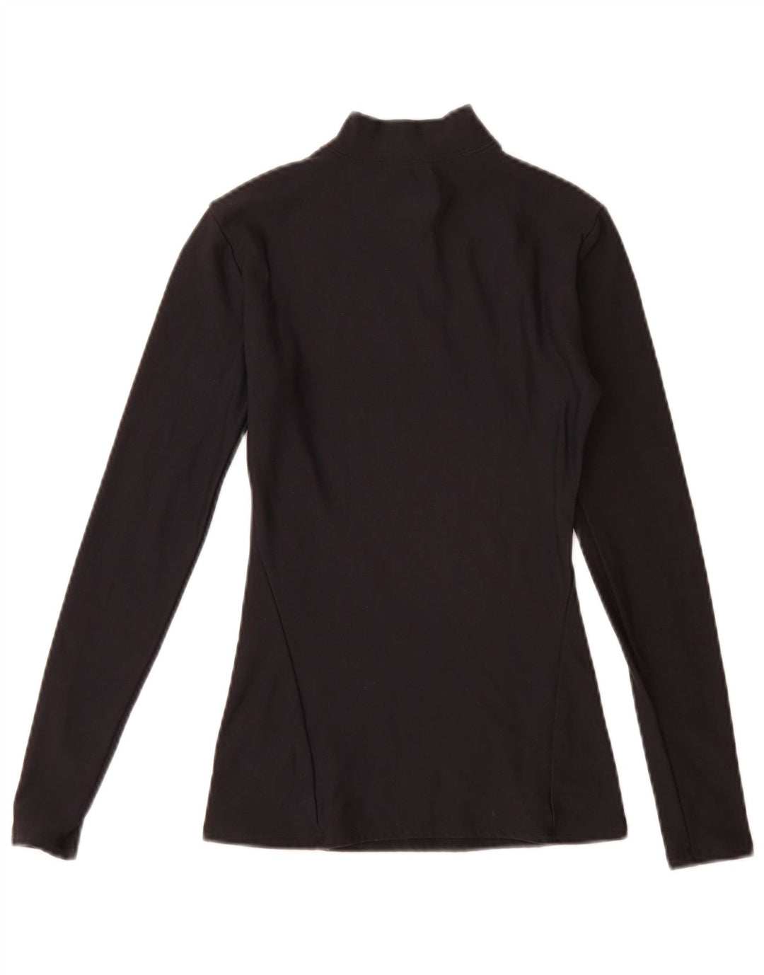 Under Armour Haut à manches longues pour femme UK 10 Small Bleu marine Nylon