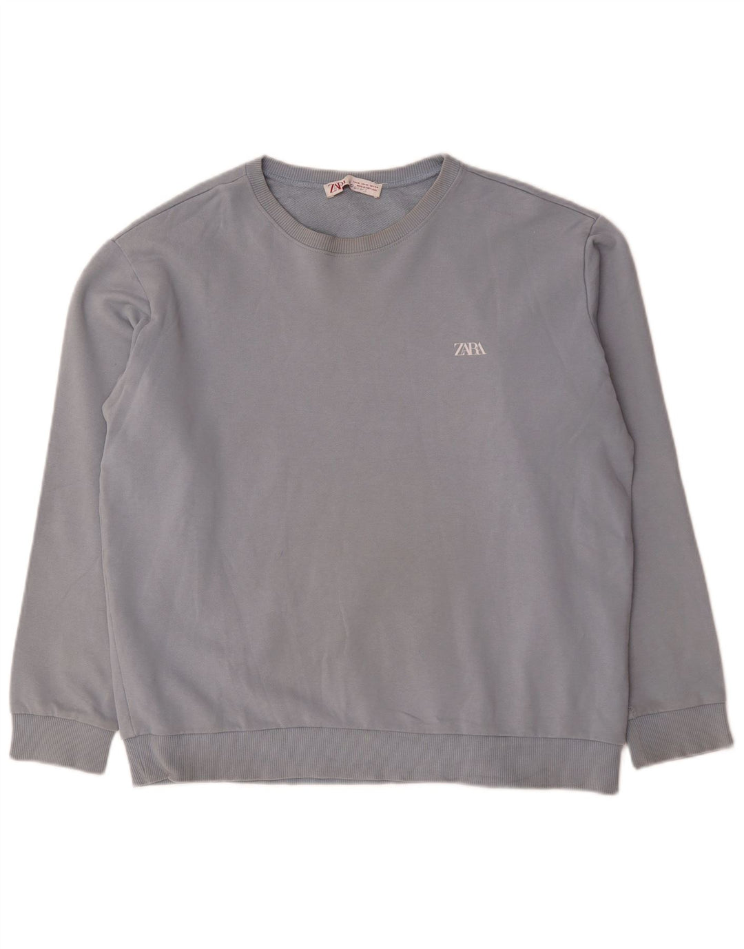 Zara Homme Sweatshirt Jumper XL Bleu Coton
