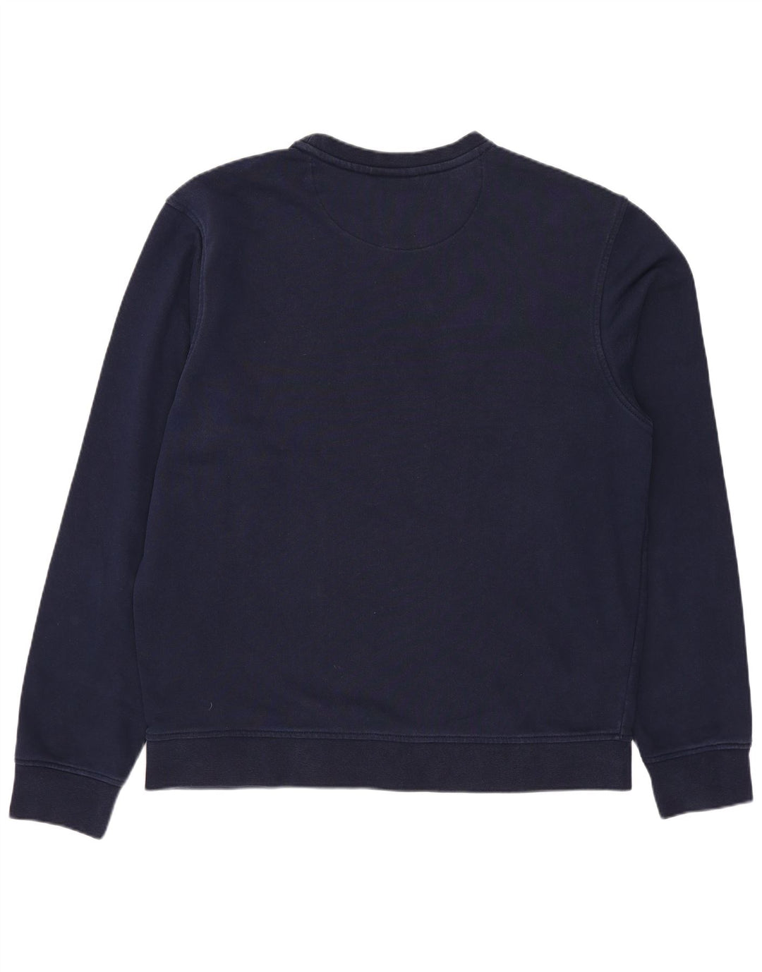LACOSTE Homme Sweatshirt Jumper Taille 4 Moyen Bleu Marine Coton
