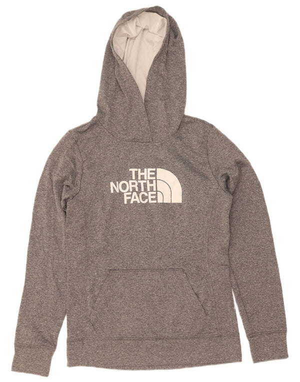 The North Face Pull à capuche graphique pour femme UK 10 Petit Gris Polyester