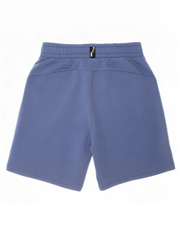 Puma Short de sport graphique garçon 11-12 ans bleu