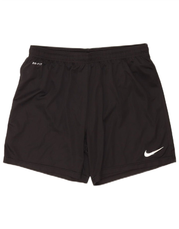 Short de sport Nike Dri Fit pour hommes, grand, noir, polyester