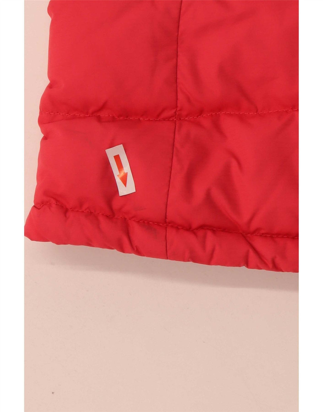 The North Face Gilet rembourré surdimensionné pour femme UK 6 XS Rose Polyester