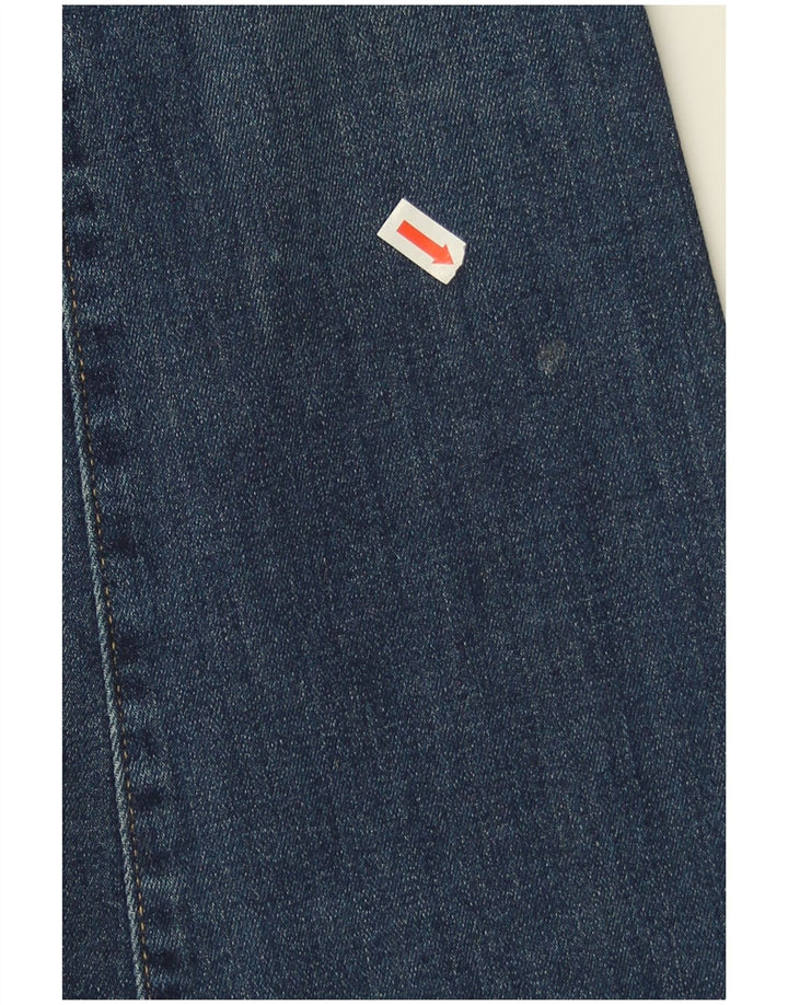 Levi's Jean Évasé Taille Haute W25 L32 Femme Bleu Marine Coton