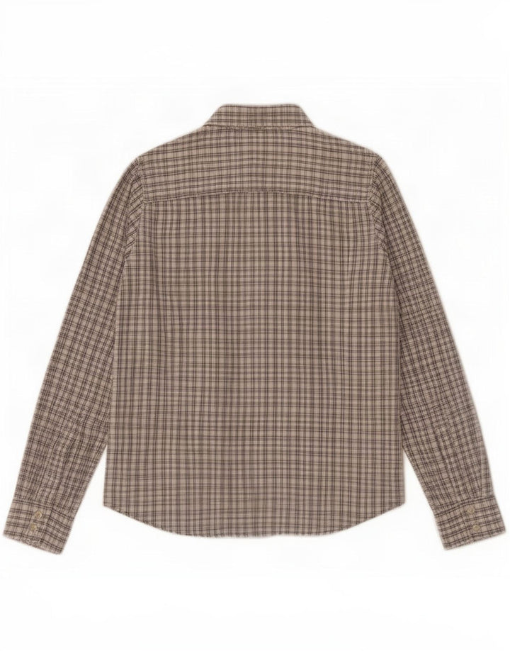 The North Face Chemise Femme UK 14 Polyester Gris Moyen à Carreaux