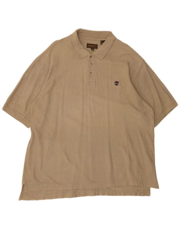 TIMBERLAND Polo Homme 2XL Beige Coton