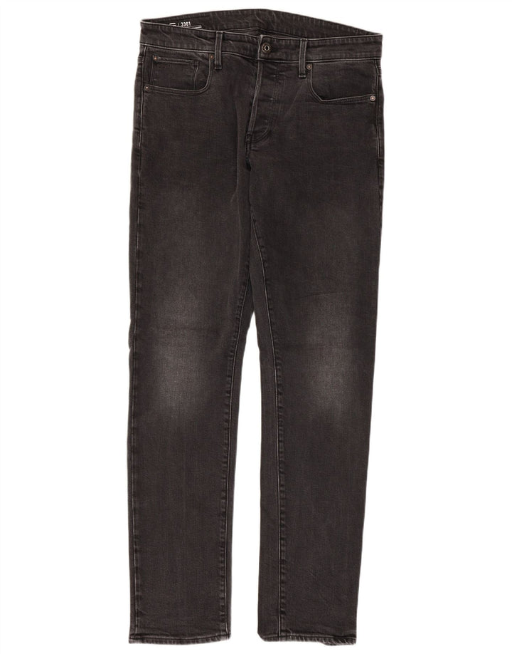G-STAR Jean Slim Fuselé 3301 Homme W34 L34 Gris