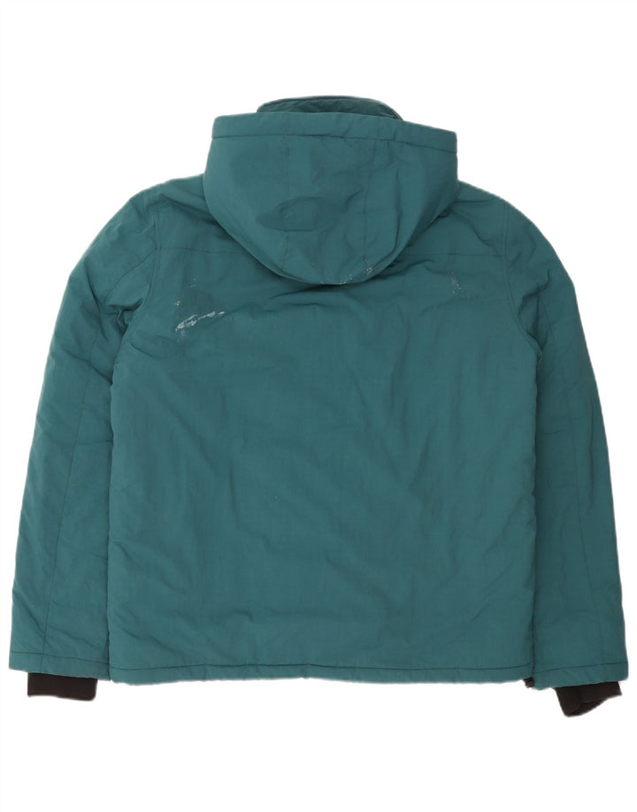 North Sails Veste matelassée à capuche pour homme UK 38 Medium Green Polyamide