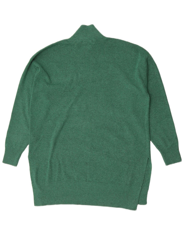 Marks & Spencer Pull col roulé pour femme UK 14 Vert moyen