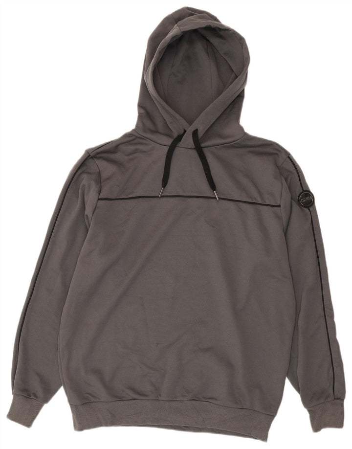 Colmar Pull à capuche pour homme XL Gris Polyester