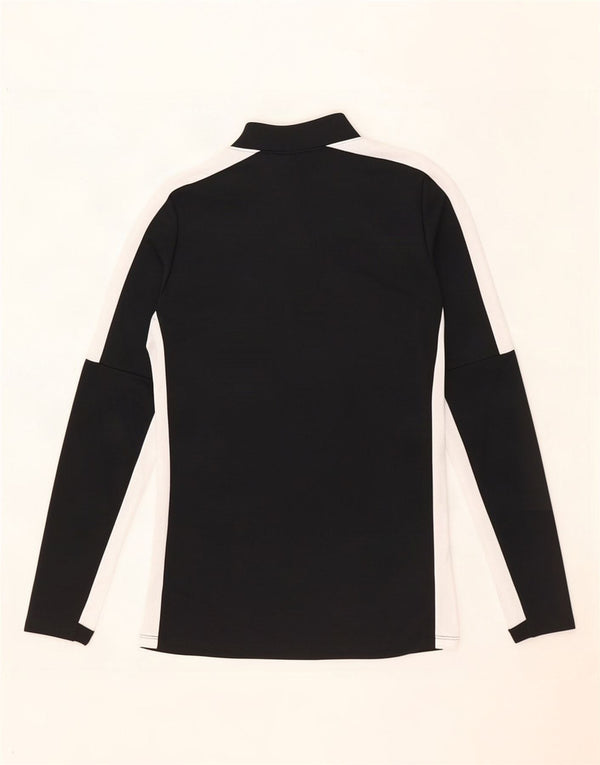 Haut de survêtement Nike Dri Fit Zip Neck pour hommes, XS, noir, colour block