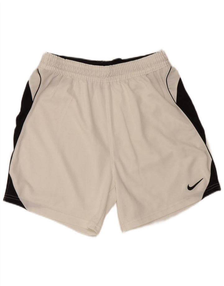 Short de sport Nike Homme Blanc moyen colour block