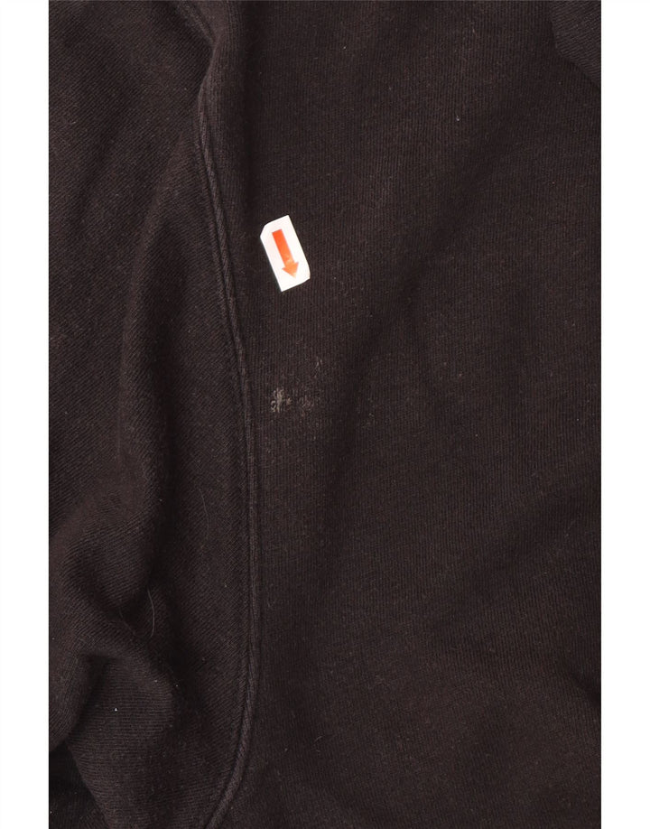 ADIDAS Pull à capuche graphique pour hommes Grand coton noir