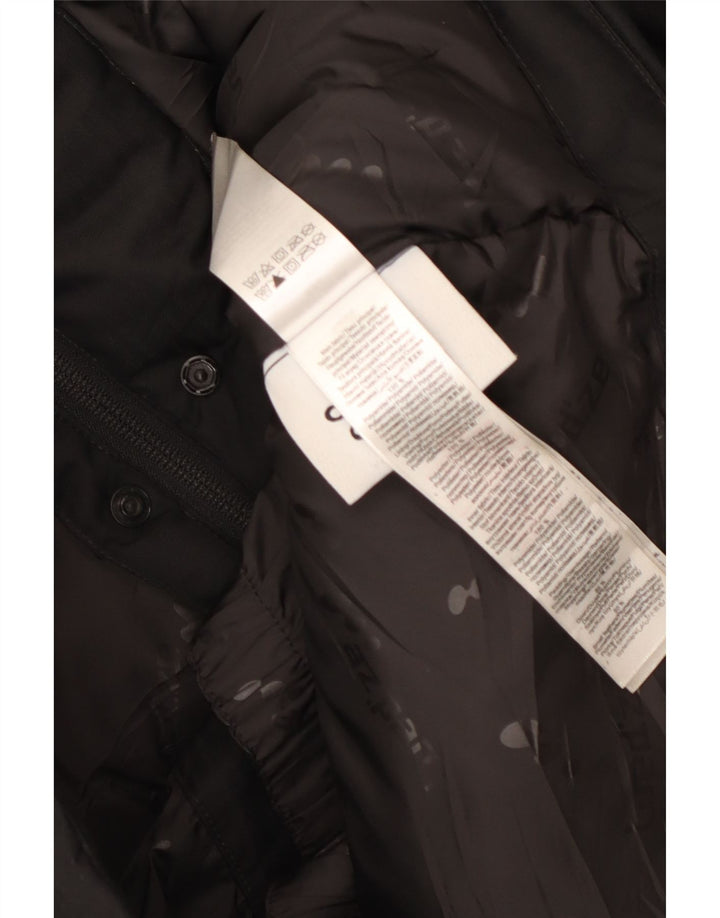 Wed'Ze Veste coupe-vent à capuche pour femme UK 14 Medium Noir Polyamide