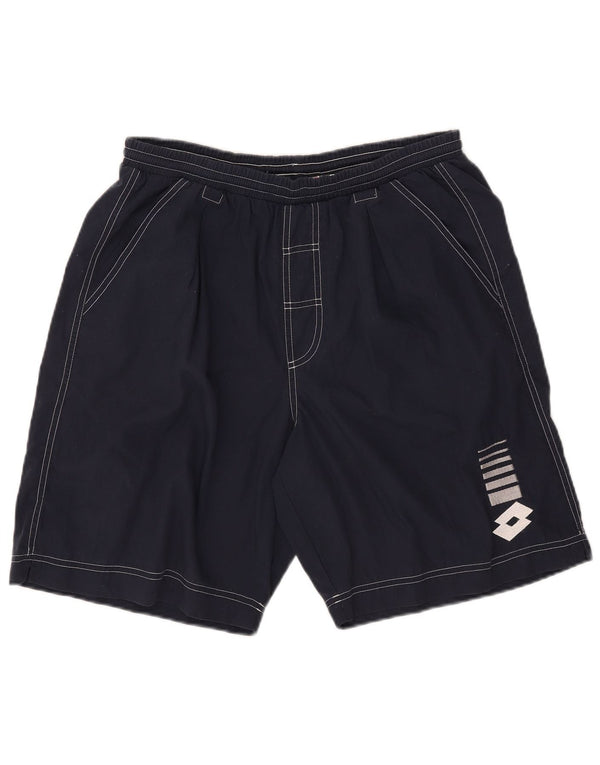 Lotto Short de Bain Homme UK 40/42 Large Bleu Marine Polyester