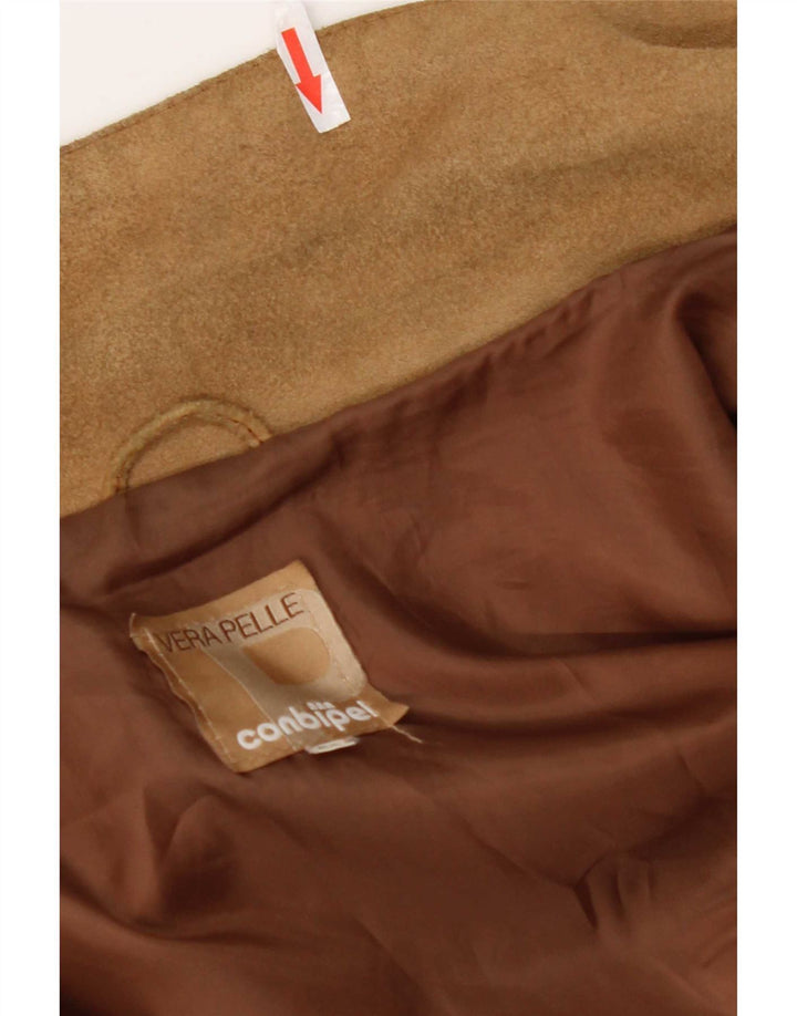Conbipel Veste en Daim Homme IT 56 2XL Cuir Beige