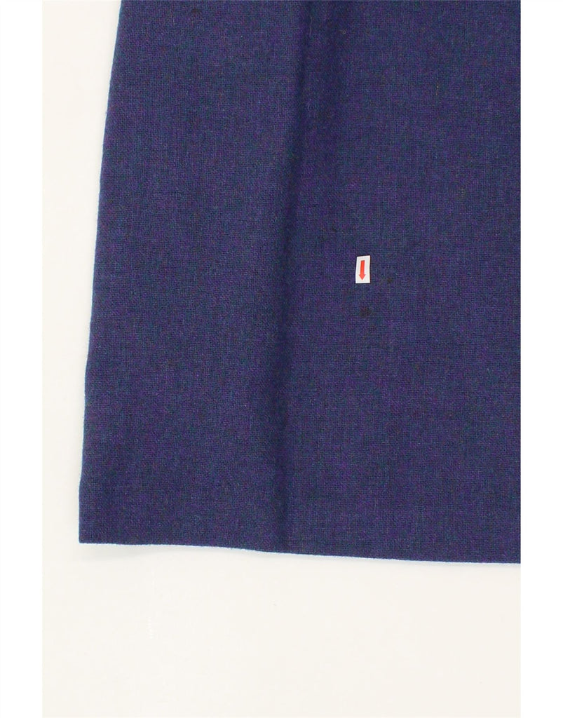 AVOCA Womens Pencil Skirt Small W26  Navy Blue Wool Vintage Avoca and Second-Hand Avoca from Messina Hembry 