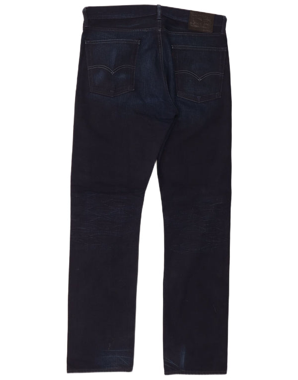 Levi's Jean Droit 513 Homme Bleu Marine W36 L34 Coton