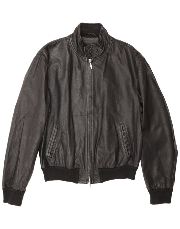 Stewart Veste en cuir bomber pour femme UK 20 2XL Motard en cuir noir