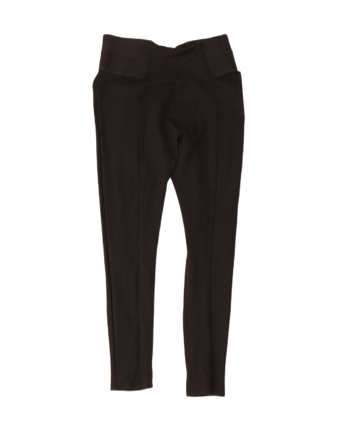 ZARA Womens Leggings UK 12 Medium  Black Viscose Vintage Zara and Second-Hand Zara from Messina Hembry 
